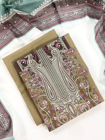 Jade By Firdous Digital Classic Printed Lawn 3PC