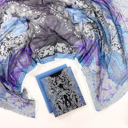 Jade By Firdous Digital Classic Printed Lawn 3PC