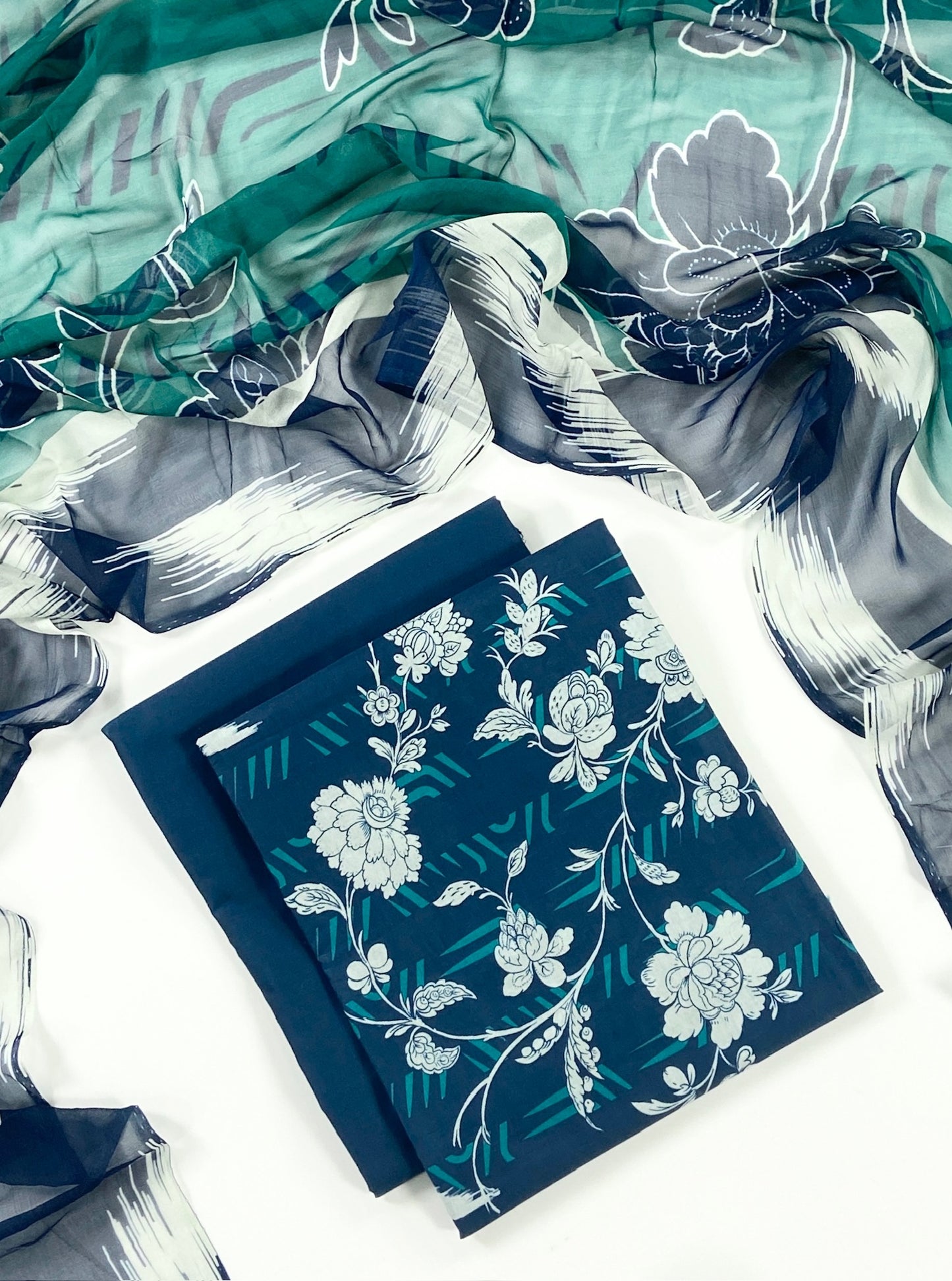 Jewel Series By Monal Digital Printed Lawn 3PC