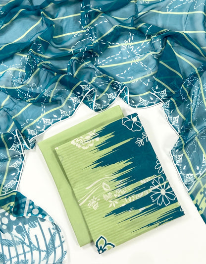 Jewel Series By Monal Digital Printed Lawn 3PC