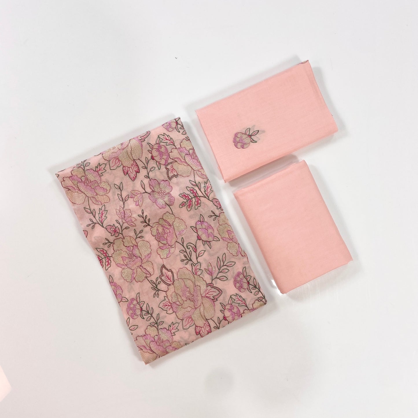 Bareeze Plain Emb Lawn 2PC