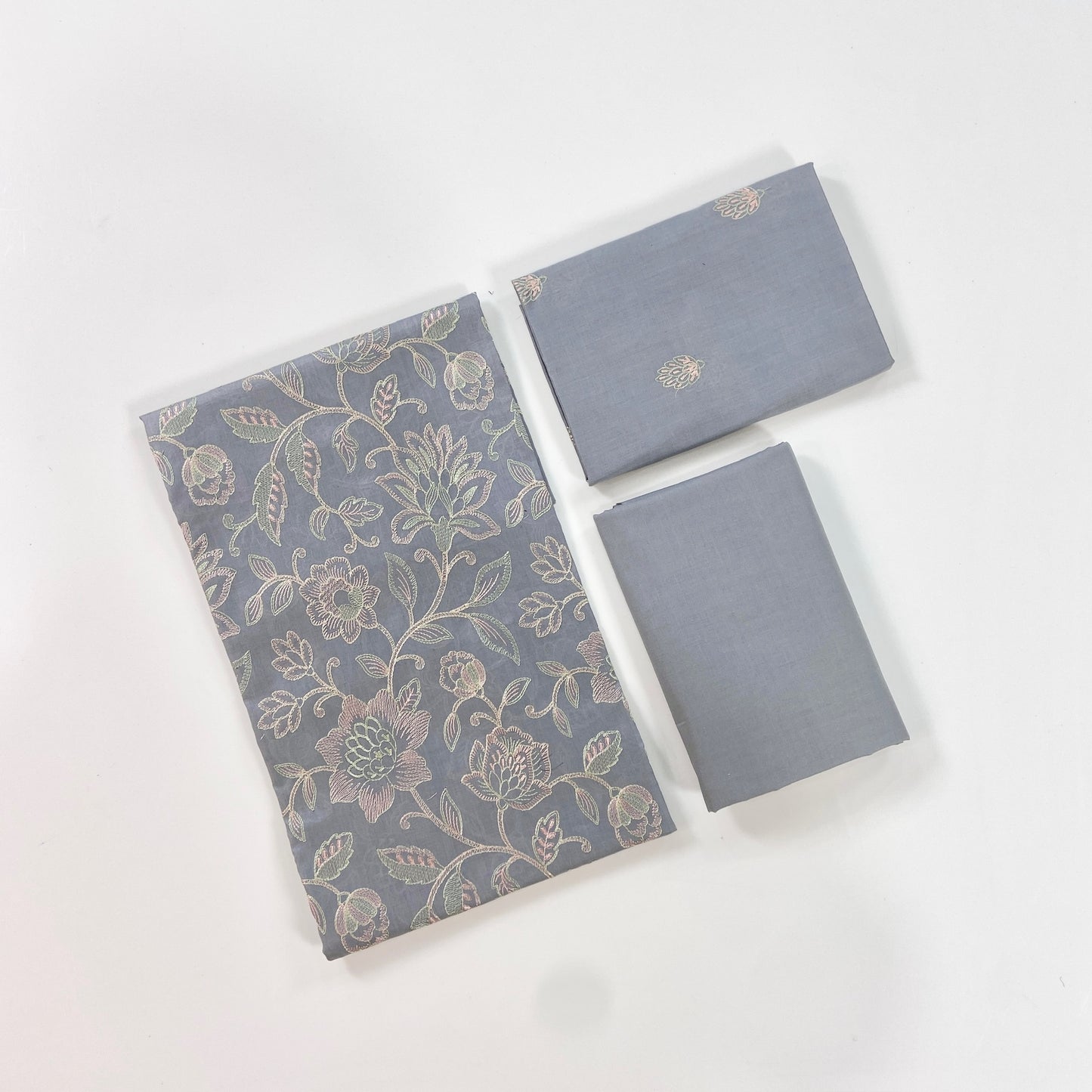 Bareeze Plain Emb Lawn 2PC
