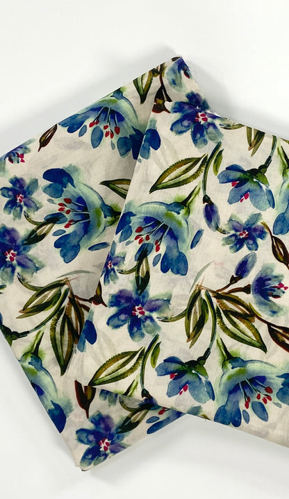 Anaya Noor Digital Printed Lawn 2PC
