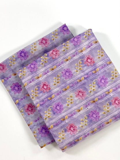 Imported Chikenkari Digital Lawn 2PC