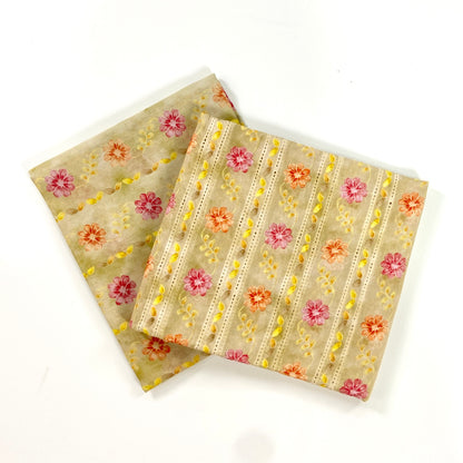 Imported Chikenkari Digital Lawn 2PC