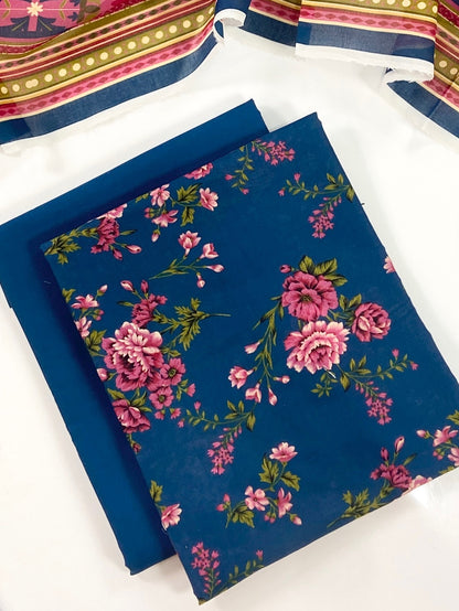 Sohni Dharti By Marooj Digital Printed Lawn 3PC