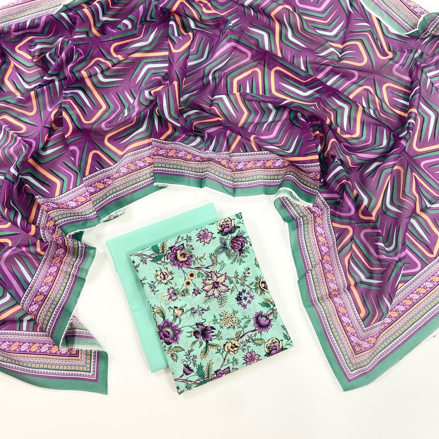 Sohni Dharti By Marooj Digital Printed Lawn 3PC