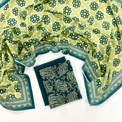 Sohni Dharti By Marooj Digital Printed Lawn 3PC
