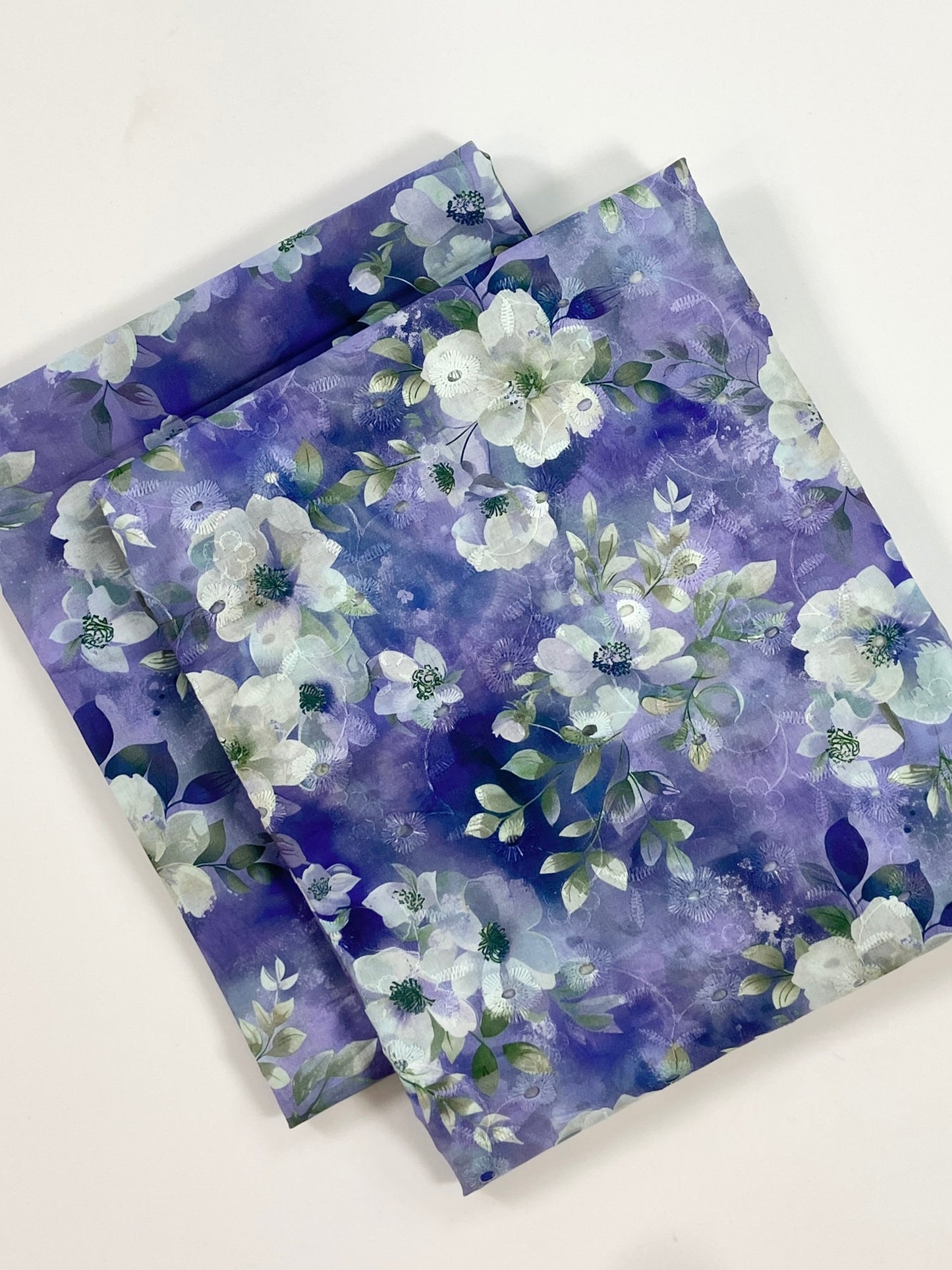 Imported Chikenkari Digital Lawn 2PC