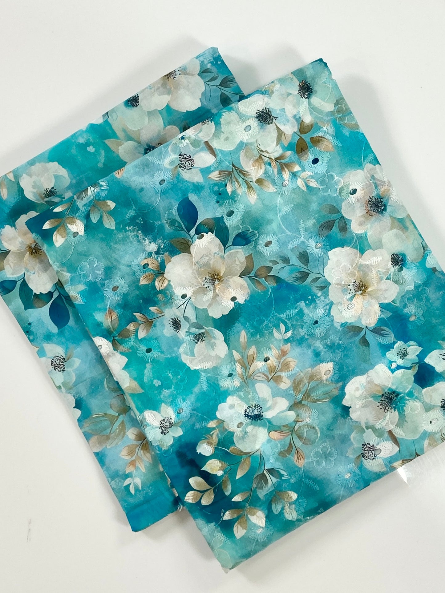 Imported Chikenkari Digital Lawn 2PC