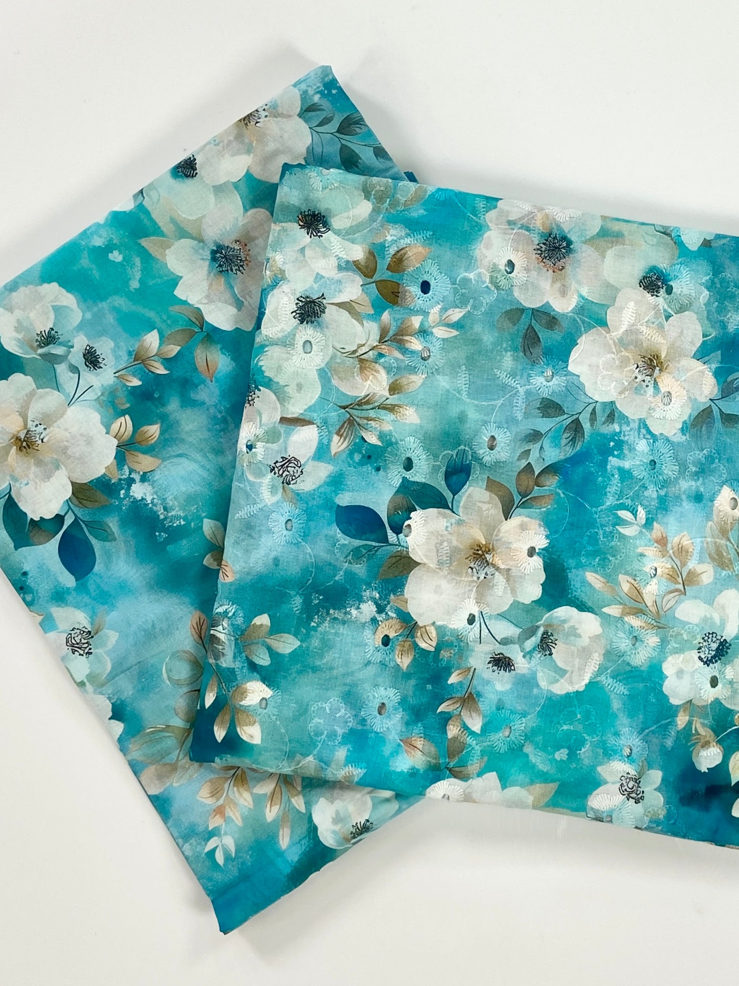 Imported Chikenkari Digital Lawn 2PC