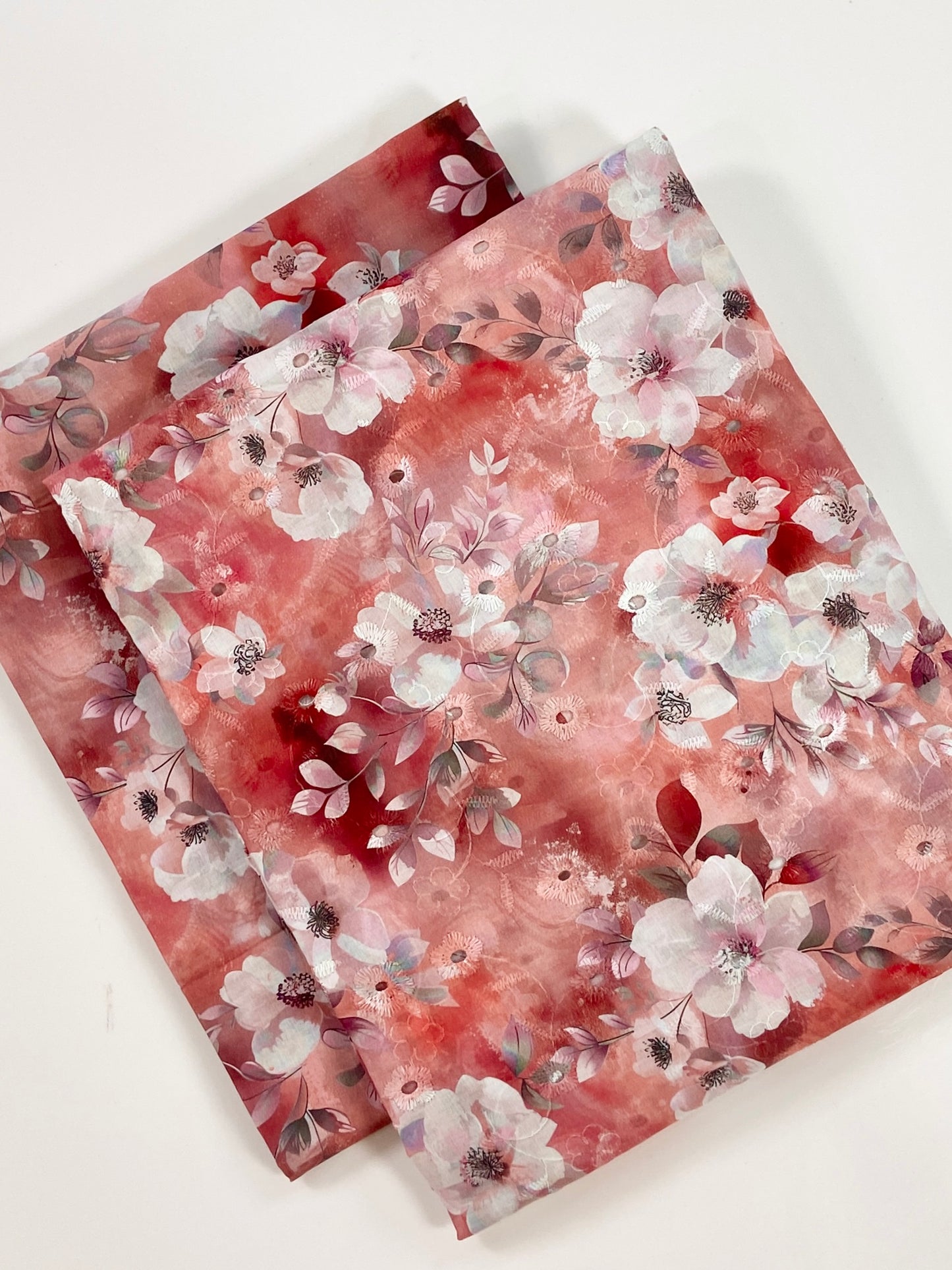 Imported Chikenkari Digital Lawn 2PC