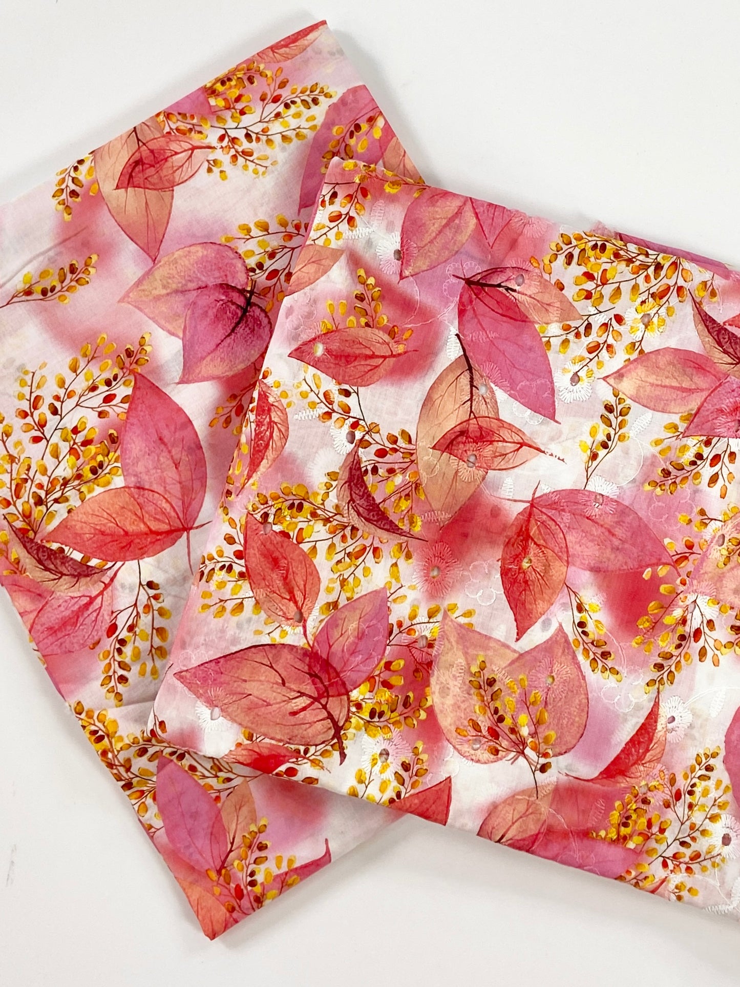 Imported Chikenkari Digital Lawn 2PC