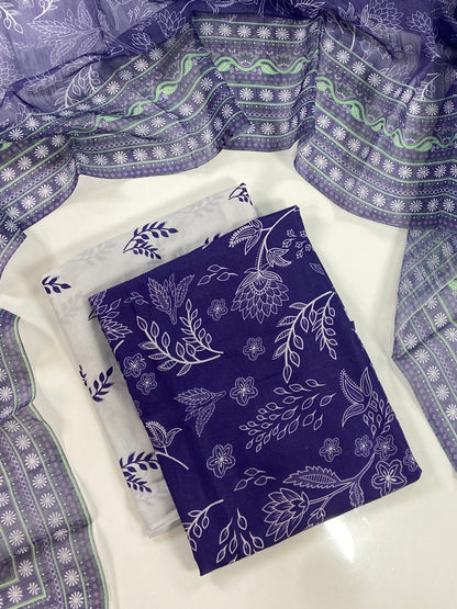 Gul-E-Bahar By Shajar Noor Digital Printed Lawn 3PC