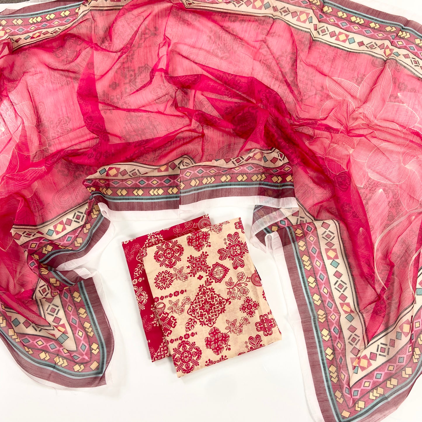 Gul-E-Bahar By Shajar Noor Digital Printed Lawn 3PC