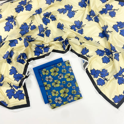 Alkaram Spring Summer Digital Printed Lawn 3PC