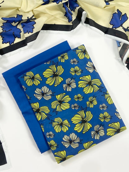 Alkaram Spring Summer Digital Printed Lawn 3PC