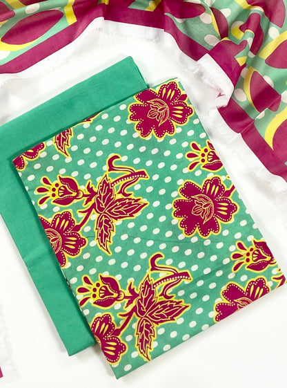 Alkaram Spring Summer Digital Printed Lawn 3PC