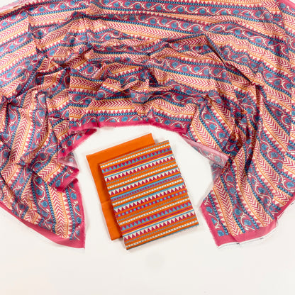 Alkaram Spring Summer Digital Printed Lawn 3PC
