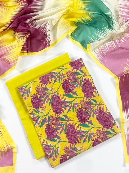 Alkaram Spring Summer Digital Printed Lawn 3PC