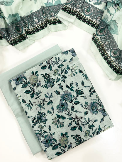 Gul Ahmed Printed Doriya Lawn 3PC
