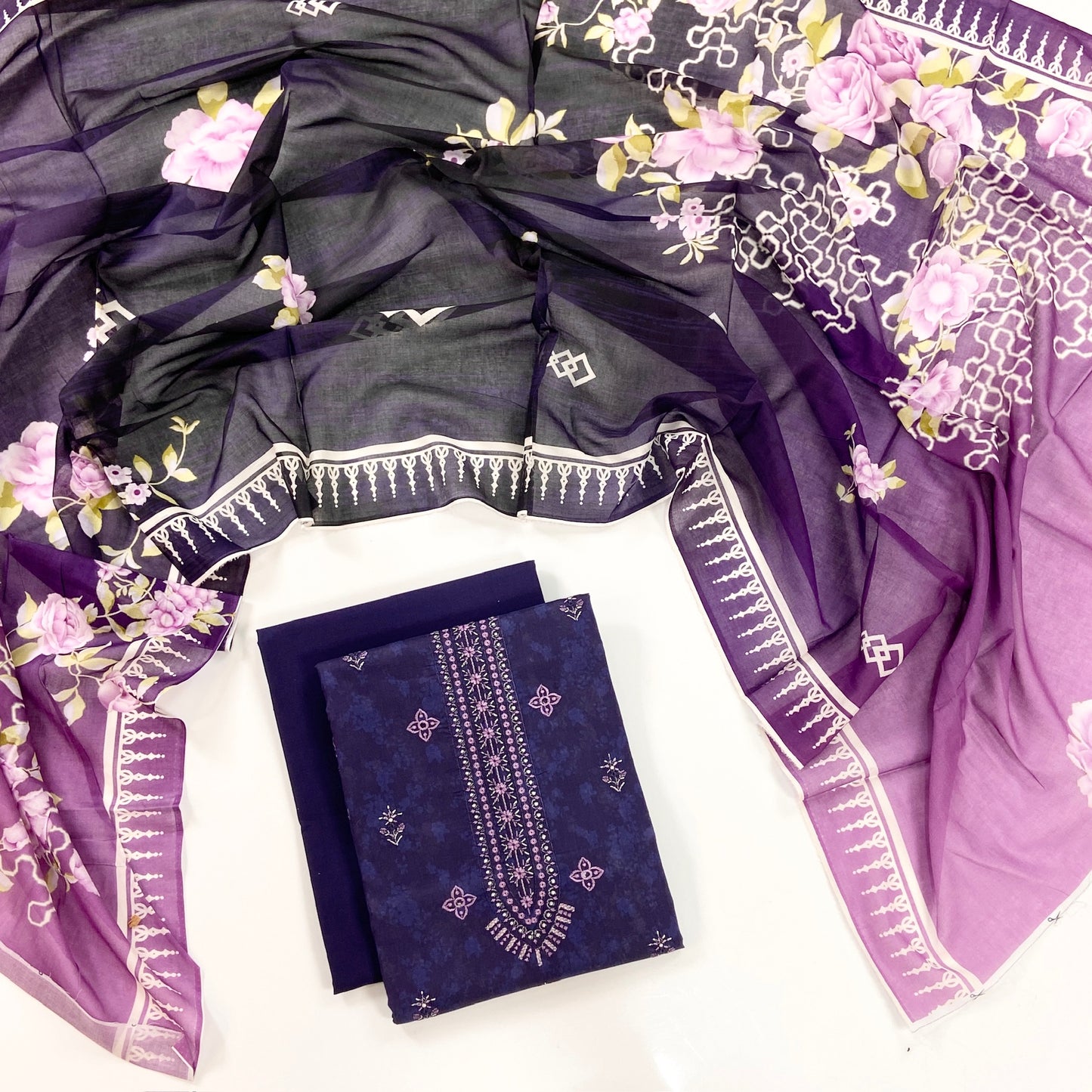 Ravish By Anaya Noor Printed & Emb Lawn 3PC