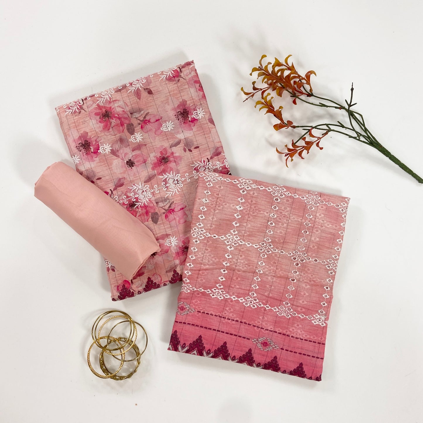 Sapphire Digital Printed & Emb Lawn 3PC