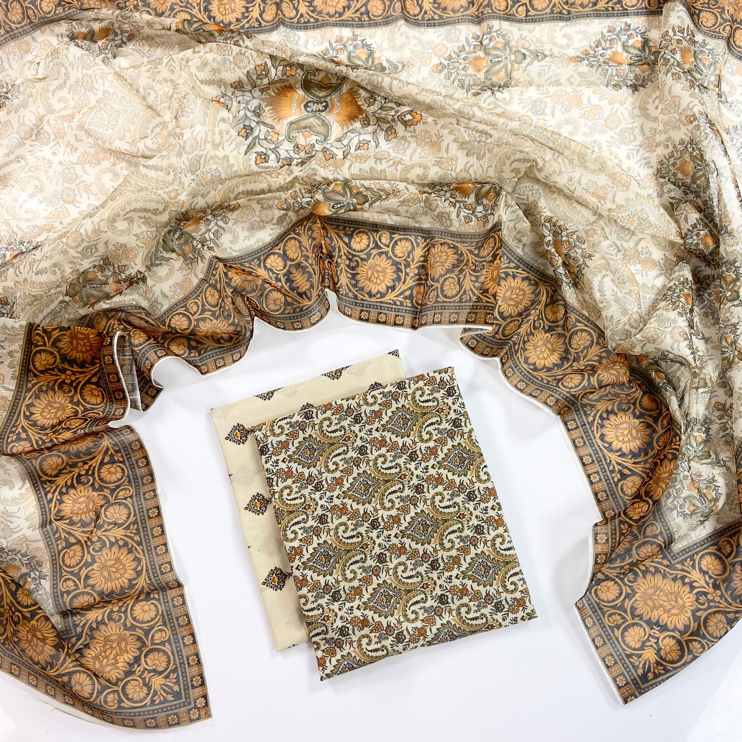 Gul-E-Bahar By Shajar Noor Digital Printed Lawn 3PC