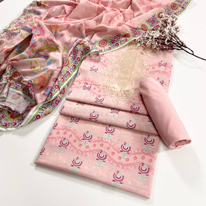 Mashaim Digital Printed Lawn 3PC