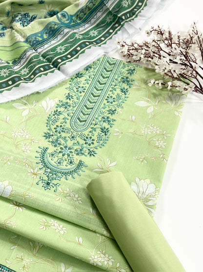 Mashaim Digital Printed Lawn 3PC