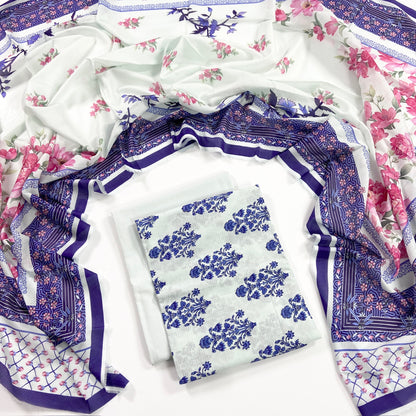 Gul Ahmed Printed Bana Dora Lawn 3PC