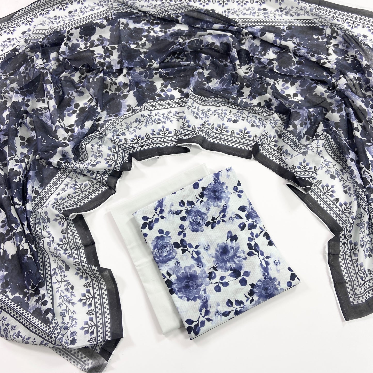 Gul Ahmed Printed Bana Dora Lawn 3PC