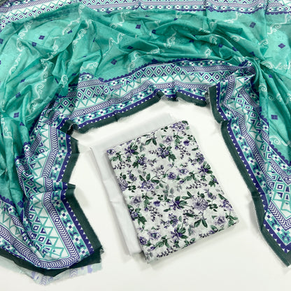 Gul Ahmed Printed Bana Dora Lawn 3PC
