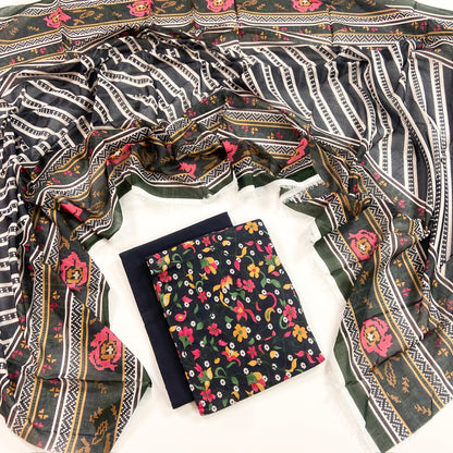 Zellbury Printed Doriya Lawn 3PC