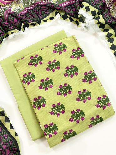 Zellbury Printed Doriya Lawn 3PC