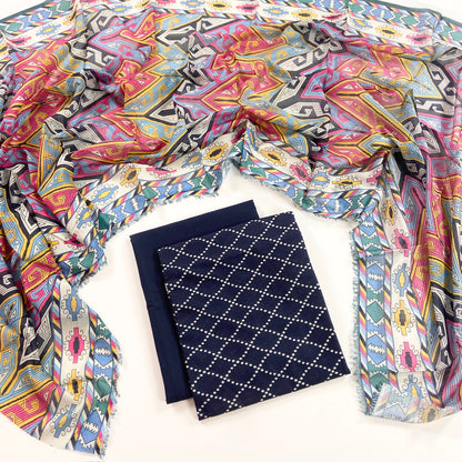 Zellbury Printed Doriya Lawn 3PC