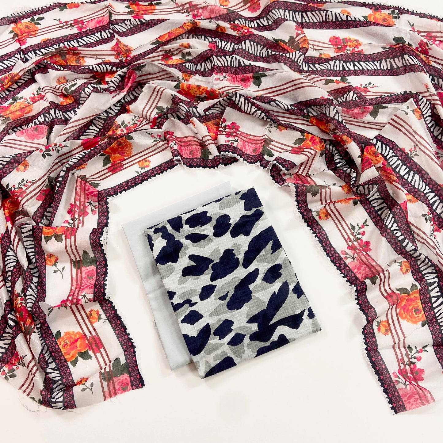Zellbury Printed Doriya Lawn 3PC