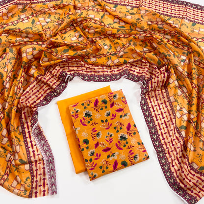 Zellbury Printed Doriya Lawn 3PC