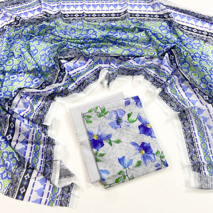 Zellbury Printed Doriya Lawn 3PC