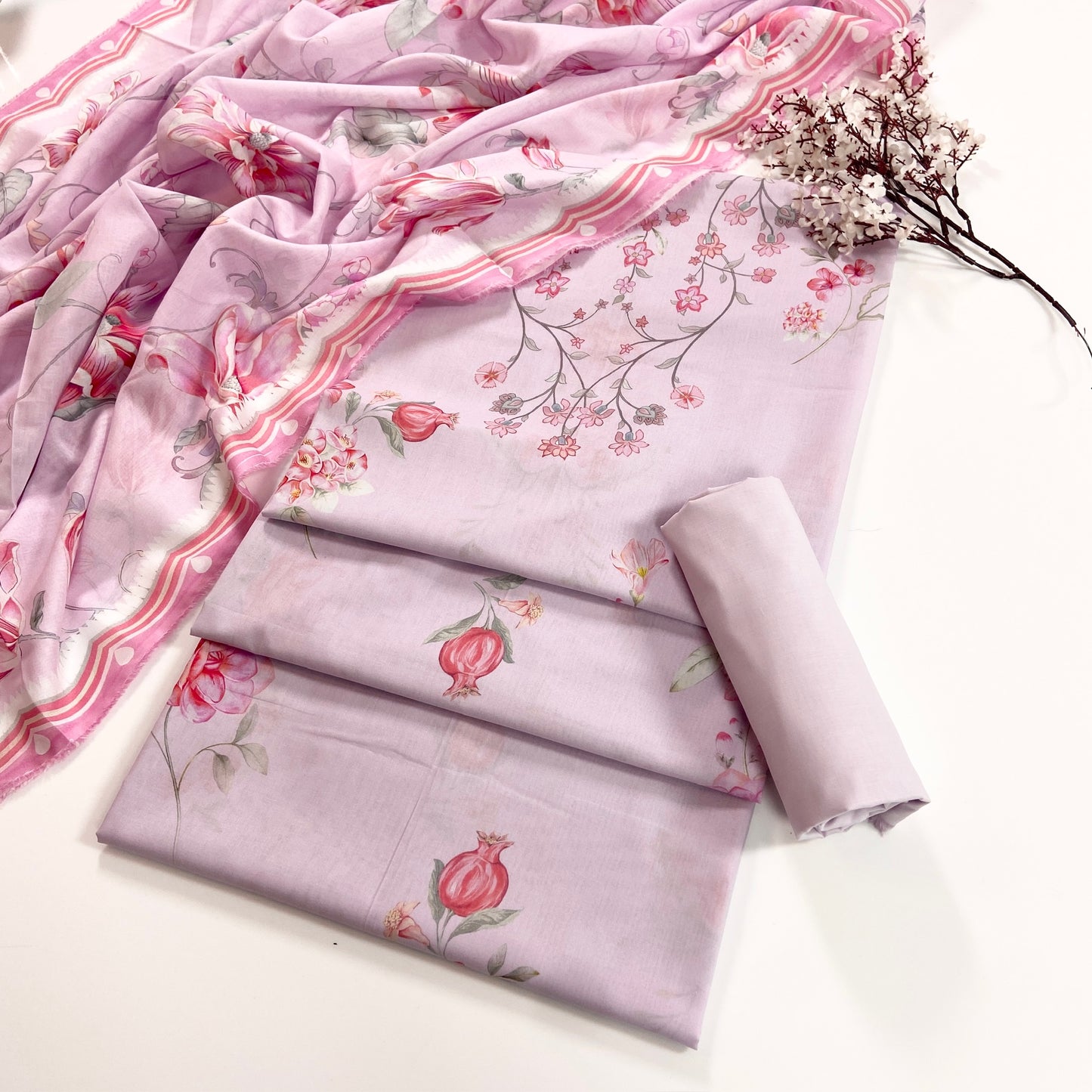 Khaas By Shanaya Digital Printed Lawn 3PC