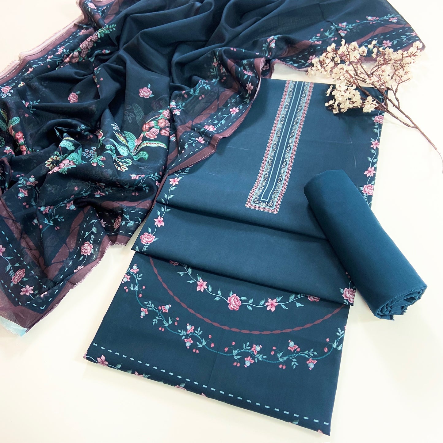 Khaas By Shanaya Digital Printed Lawn 3PC