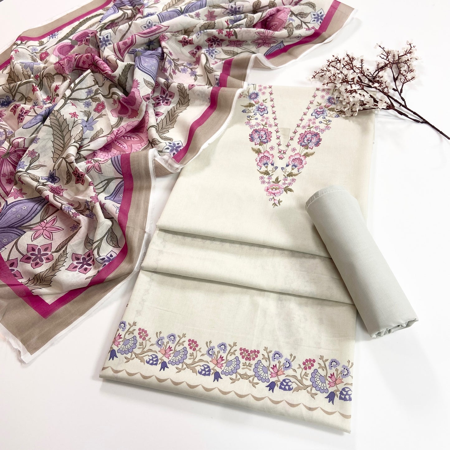 Khaas By Shanaya Digital Printed Lawn 3PC