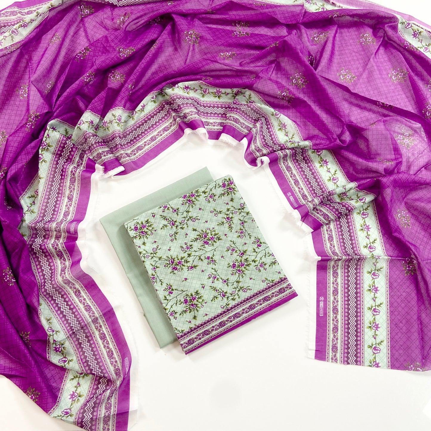 Bin Saeed Digital Printed Lawn 3PC