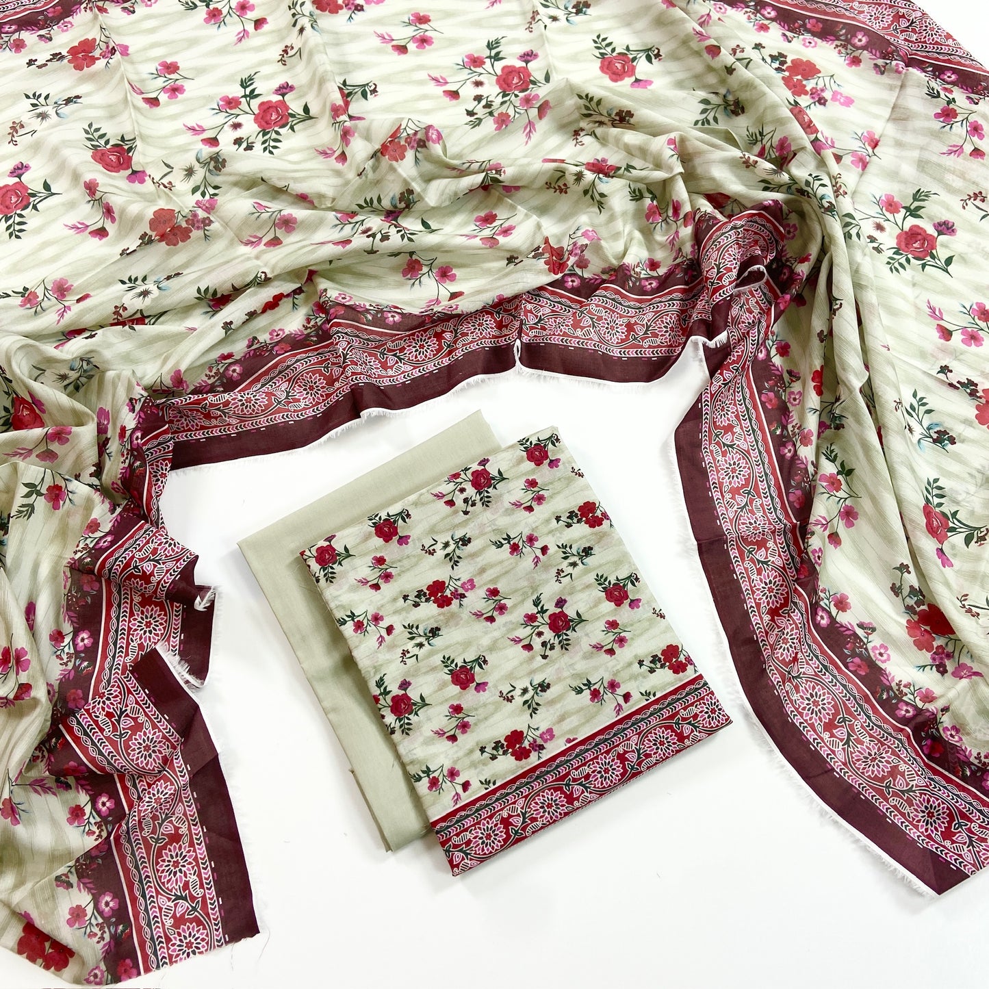 Bin Saeed Digital Printed Lawn 3PC