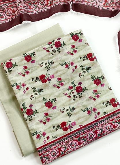 Bin Saeed Digital Printed Lawn 3PC