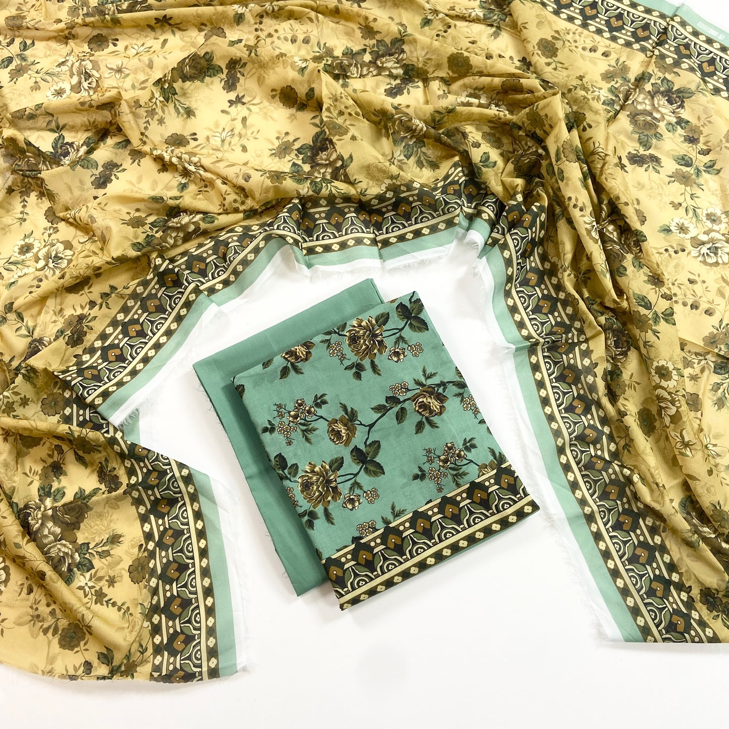 Bin Saeed Digital Printed Lawn 3PC