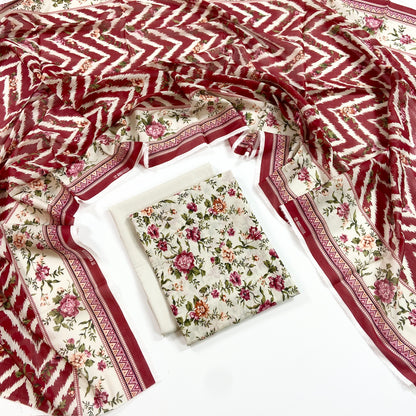 Bin Saeed Digital Printed Lawn 3PC