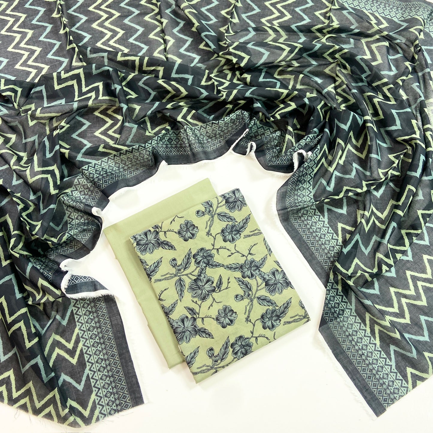 Bin Saeed Digital Printed Lawn 3PC