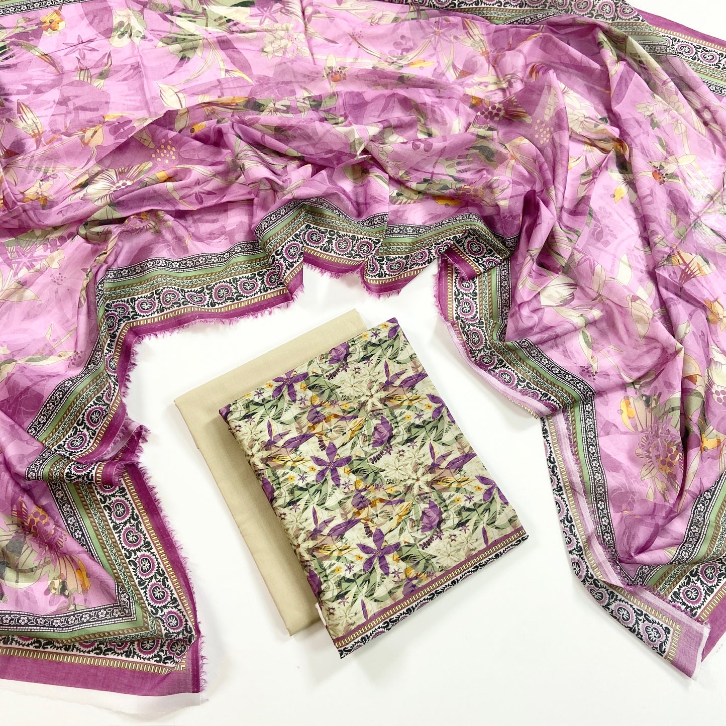 Bin Saeed Digital Printed Lawn 3PC