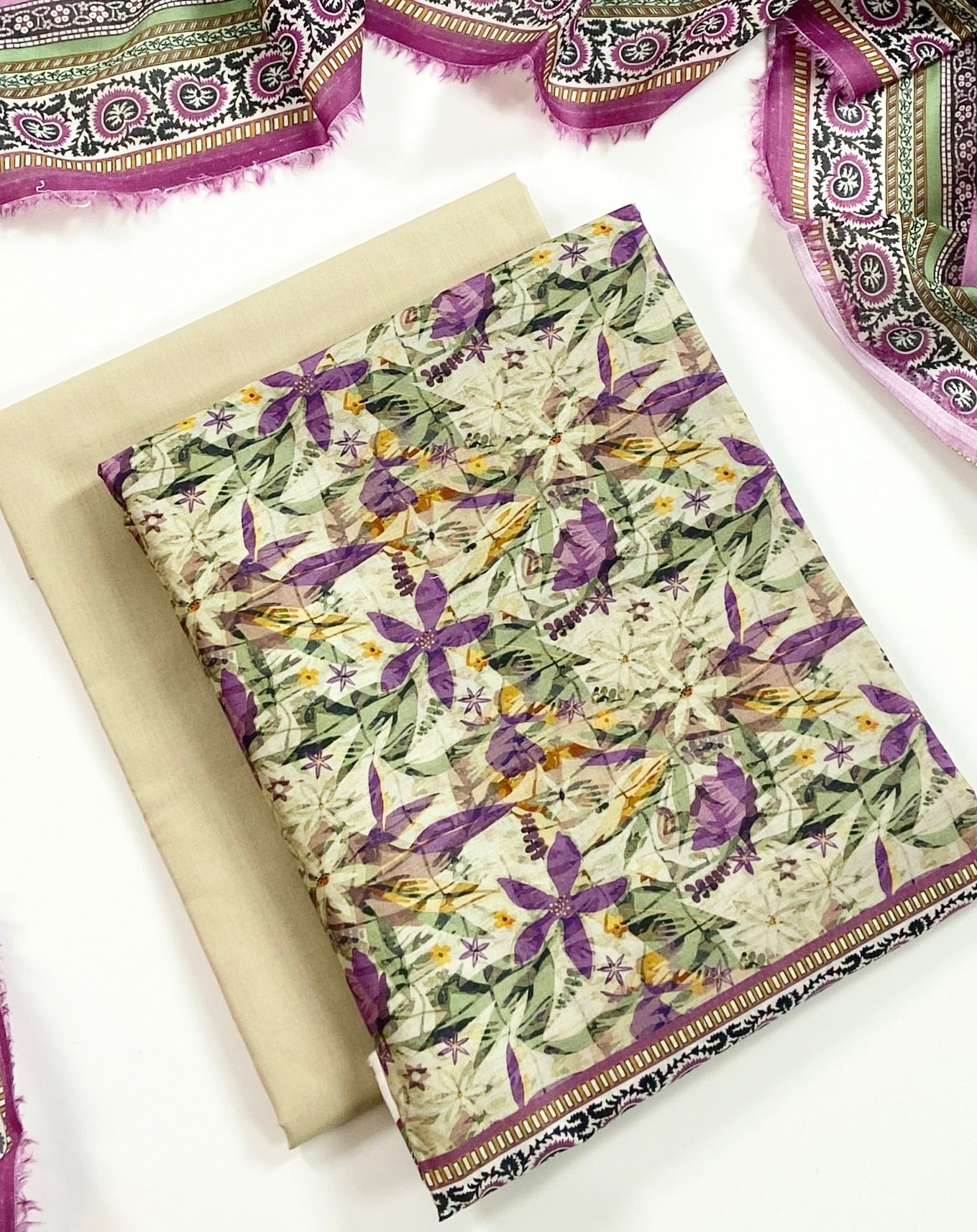 Bin Saeed Digital Printed Lawn 3PC